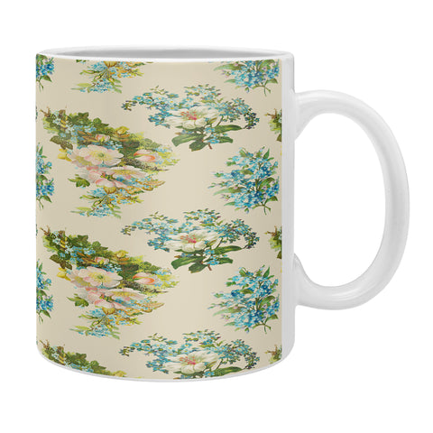 Allyson Johnson Spring Blue Floral Coffee Mug