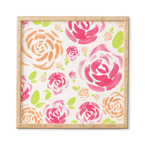 Allyson Johnson Spring is here Framed Wall Art