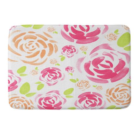Allyson Johnson Spring is here Memory Foam Bath Mat