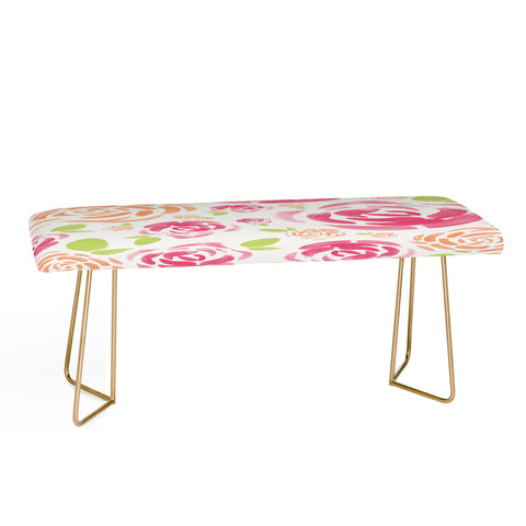 Allyson Johnson Spring is here Bench