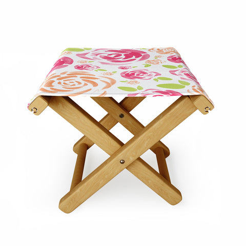 Allyson Johnson Spring is here Folding Stool