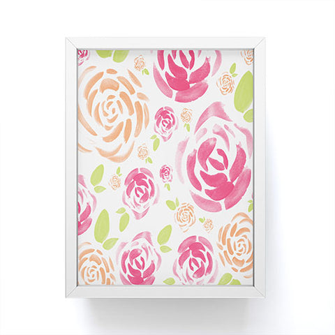 Allyson Johnson Spring is here Framed Mini Art Print