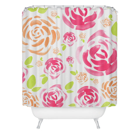 Allyson Johnson Spring is here Shower Curtain