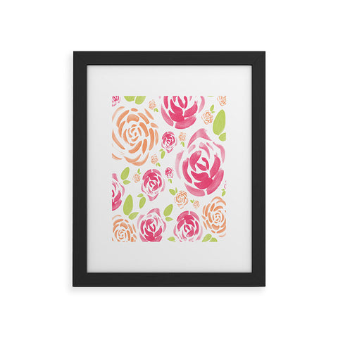 Allyson Johnson Spring is here Framed Art Print