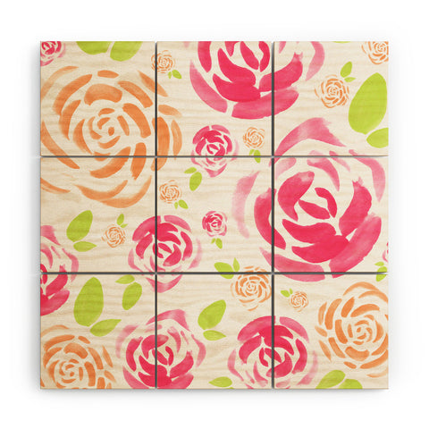 Allyson Johnson Spring is here Wood Wall Mural