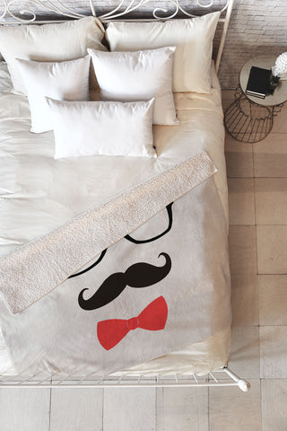 Allyson Johnson Stay Classy Fleece Throw Blanket