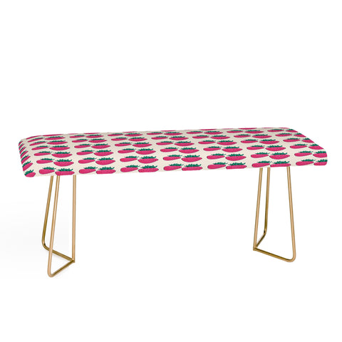 Allyson Johnson Strawberries And Cream Bench