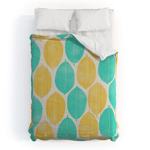 Allyson Johnson Summer Leaves Comforter