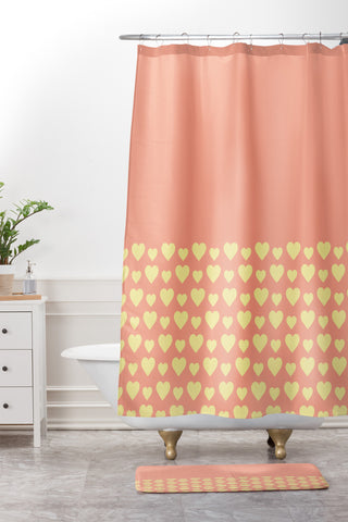 Allyson Johnson Summer Love Shower Curtain And Mat