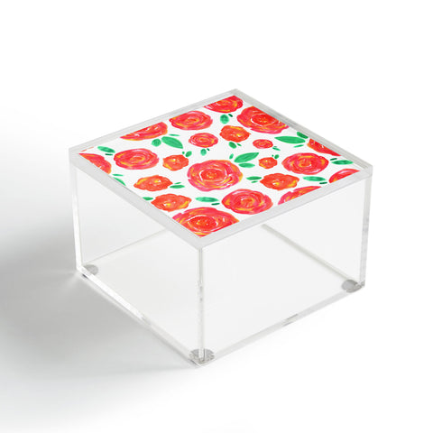 Allyson Johnson Summer roses Acrylic Box
