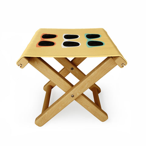 Allyson Johnson Summer Shades Folding Stool