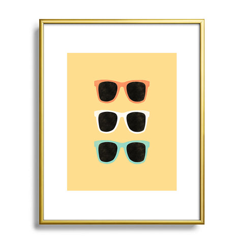 Allyson Johnson Summer Shades Metal Framed Art Print