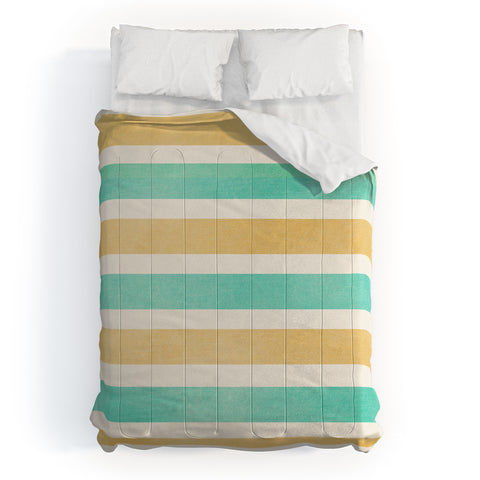Allyson Johnson Summer Time Stripes Comforter