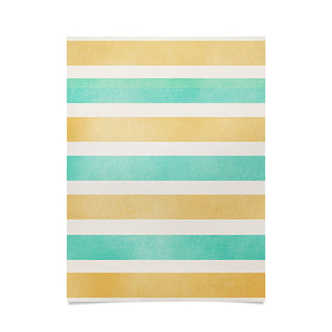 Allyson Johnson Summer Time Stripes Poster
