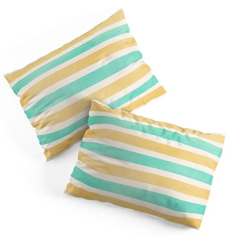 Allyson Johnson Summer Time Stripes Pillow Shams