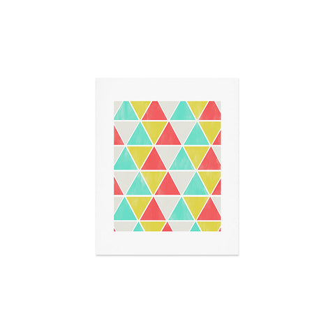 Allyson Johnson Summer Triangles Art Print