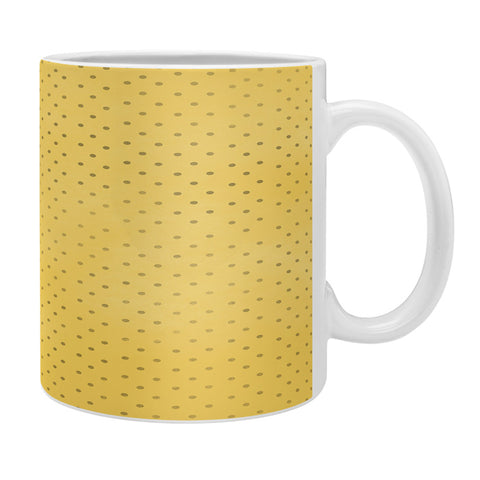 Allyson Johnson Sunny Yellow Dots Coffee Mug