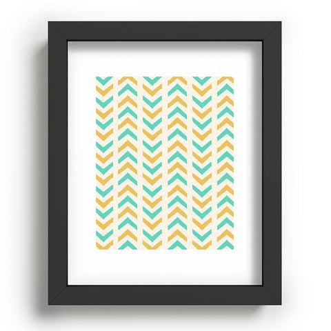 Allyson Johnson Sunshine And Mint Recessed Framing Rectangle