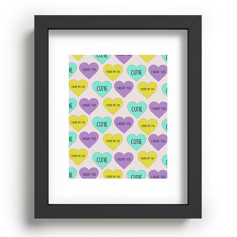 Allyson Johnson Sweet Hearts Recessed Framing Rectangle
