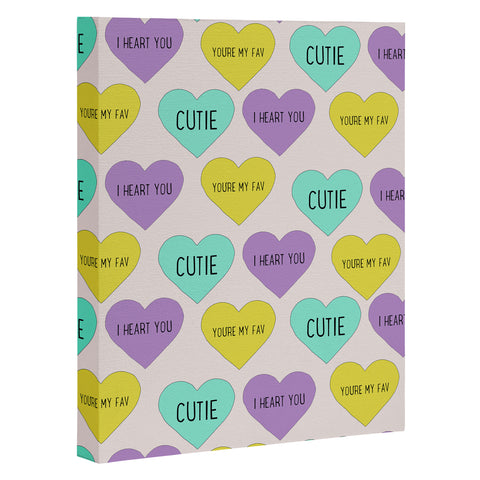 Allyson Johnson Sweet Hearts Art Canvas