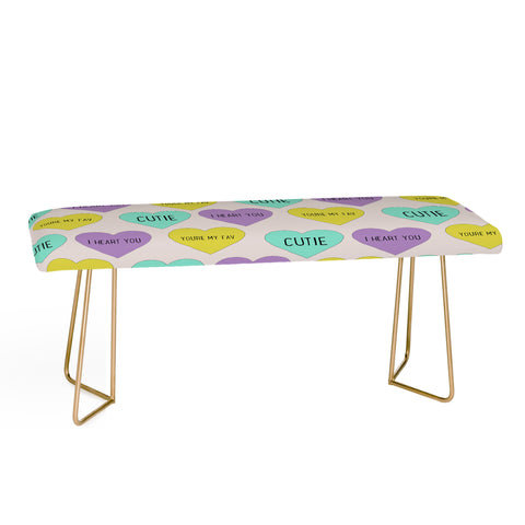 Allyson Johnson Sweet Hearts Bench