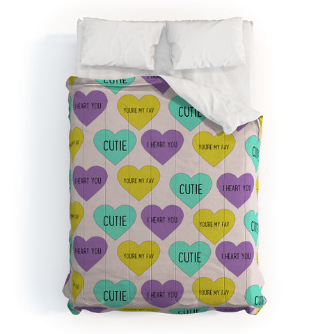 Allyson Johnson Sweet Hearts Comforter