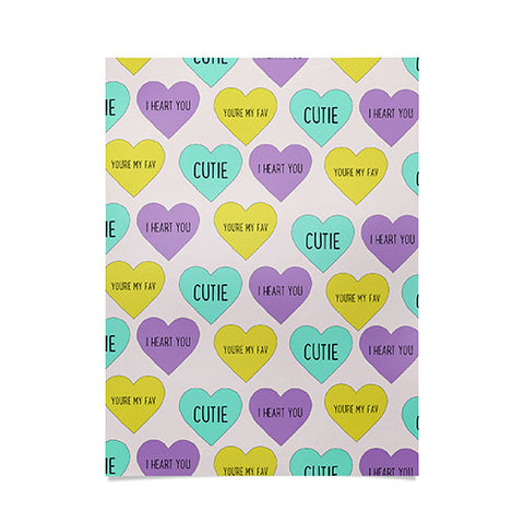 Allyson Johnson Sweet Hearts Poster