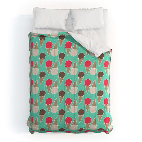 Allyson Johnson Sweet Ice Cream Comforter