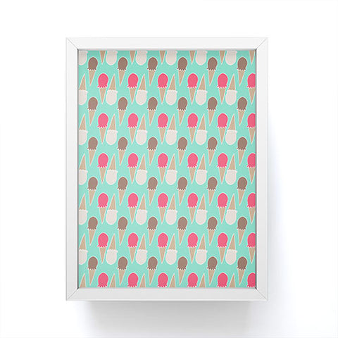 Allyson Johnson Sweet Ice Cream Framed Mini Art Print
