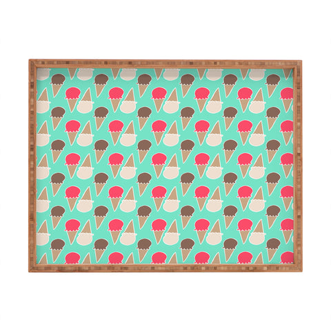 Allyson Johnson Sweet Ice Cream Rectangular Tray