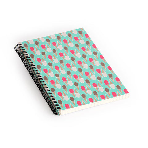 Allyson Johnson Sweet Ice Cream Spiral Notebook