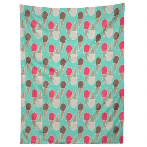 Allyson Johnson Sweet Ice Cream Tapestry
