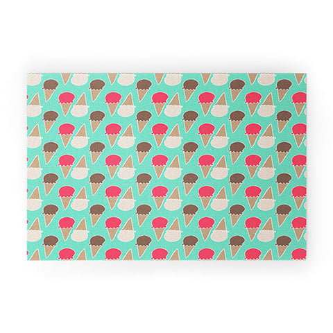 Allyson Johnson Sweet Ice Cream Welcome Mat