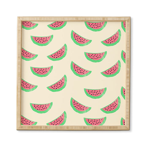 Allyson Johnson Sweet Watermelons Framed Wall Art