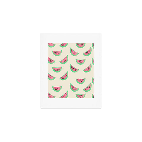 Allyson Johnson Sweet Watermelons Art Print