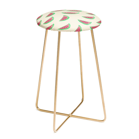Allyson Johnson Sweet Watermelons Counter Stool