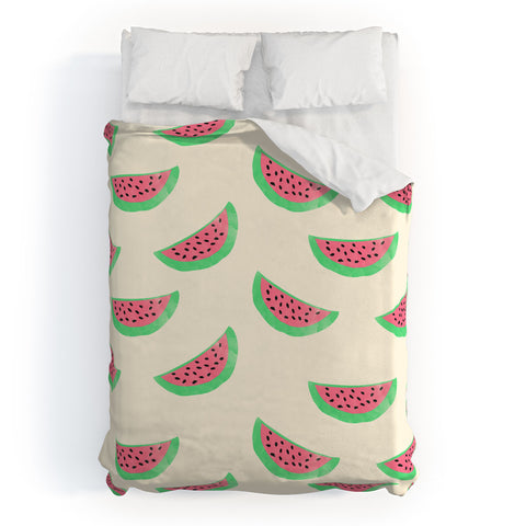 Allyson Johnson Sweet Watermelons Duvet Cover