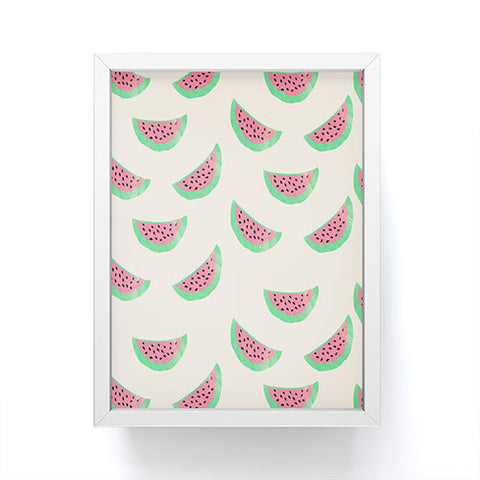 Allyson Johnson Sweet Watermelons Framed Mini Art Print