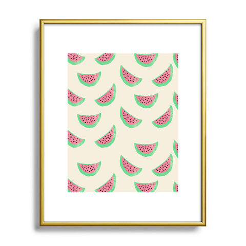 Allyson Johnson Sweet Watermelons Metal Framed Art Print