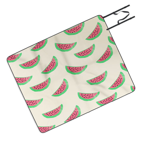Allyson Johnson Sweet Watermelons Picnic Blanket