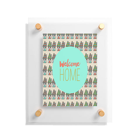 Allyson Johnson Sweet Welcome Floating Acrylic Print