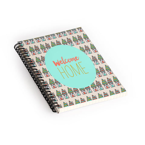 Allyson Johnson Sweet Welcome Spiral Notebook