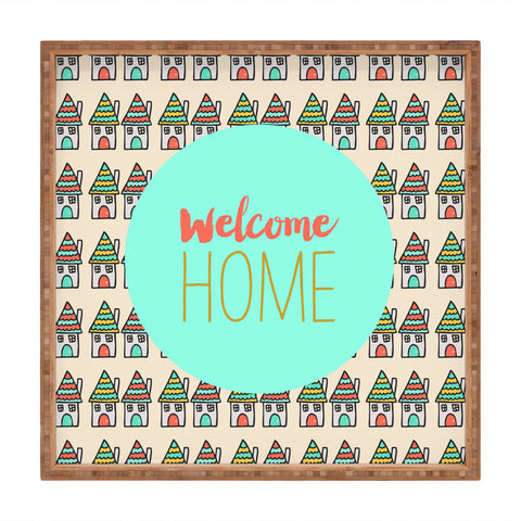 Allyson Johnson Sweet Welcome Square Tray
