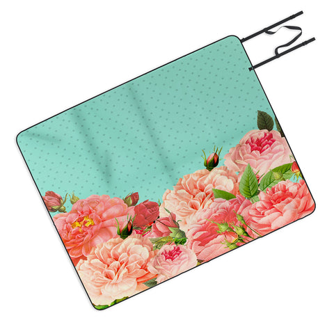 Allyson Johnson Sweetest Floral Picnic Blanket