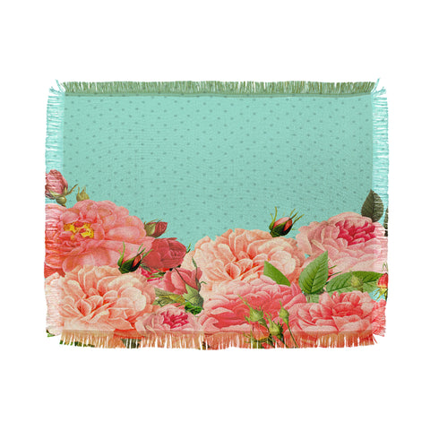 Allyson Johnson Sweetest Floral Throw Blanket