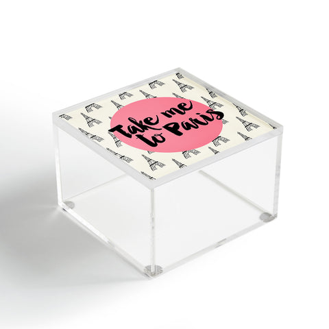 Allyson Johnson Take me to Paris Acrylic Box