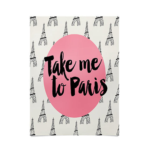Allyson Johnson Take me to Paris Poster