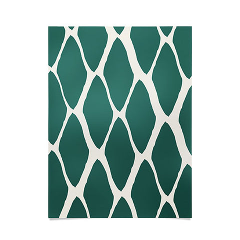 Allyson Johnson Teal Dreams Poster