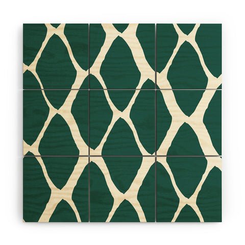 Allyson Johnson Teal Dreams Wood Wall Mural