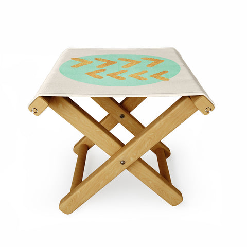 Allyson Johnson This love is forever Folding Stool